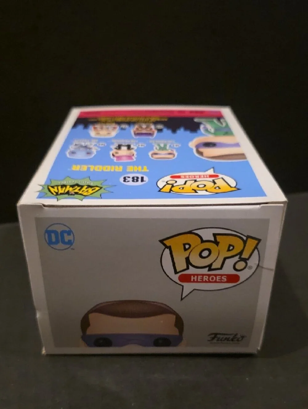 Funko Pop! The Riddler Batman Classic TV Series - Green & Purple Mask - Picture 6 of 6